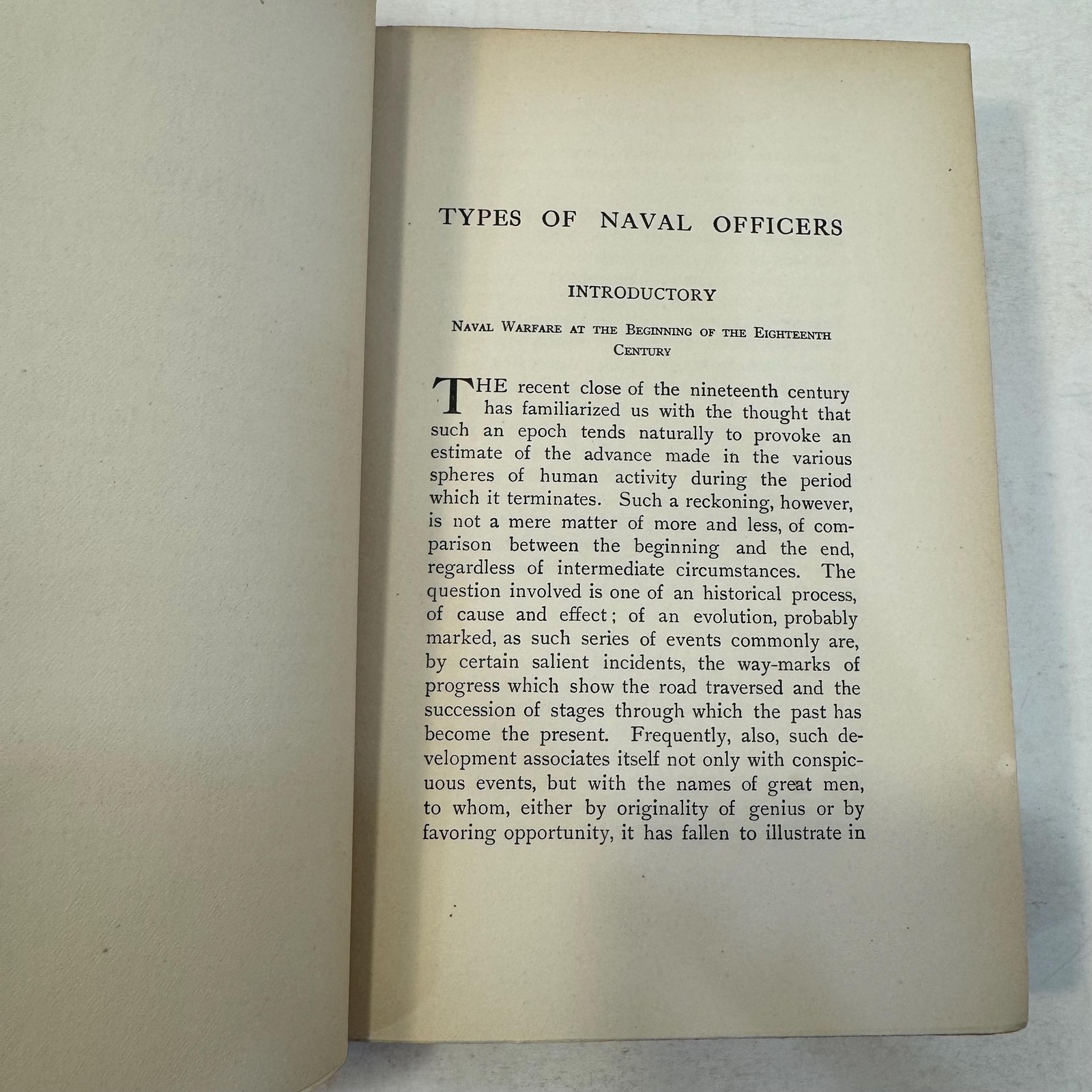 Types of Naval Officers Drawn from The History of The British Navy by Captain A.T. Mahan, 1901 | First Edition — photograph 6.