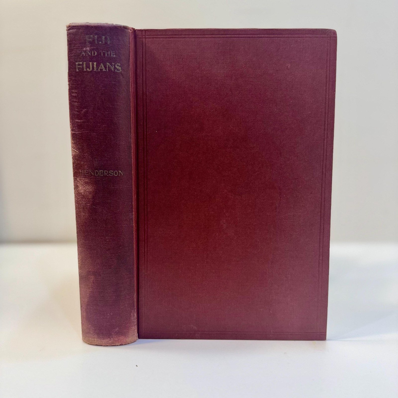 Fiji and The Fijians 1835-1856 by G.C. Henderson, 1931 — photograph 2.