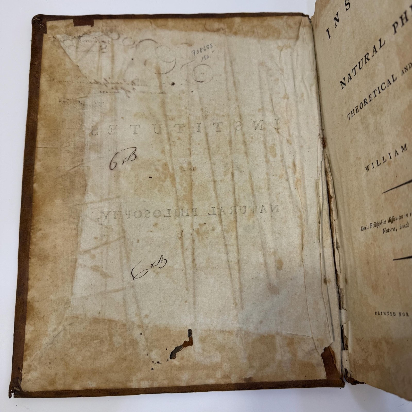 Institutes of Natural Philosophy, Theoretical and Experimental by William Enfield, 1785 — photograph 5.