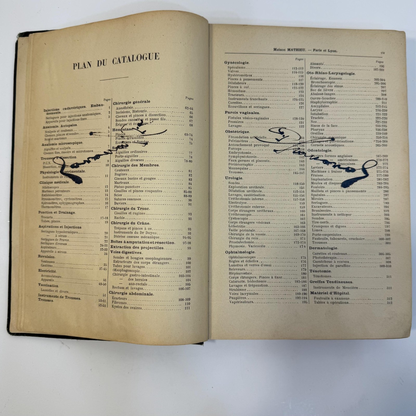 Manufacturer Of Surgical Instruments, Orthopedic And Prosthetic Equipment Catalogue by Maison Mathieu, c. 1905 | 15th Edition — photograph 7.