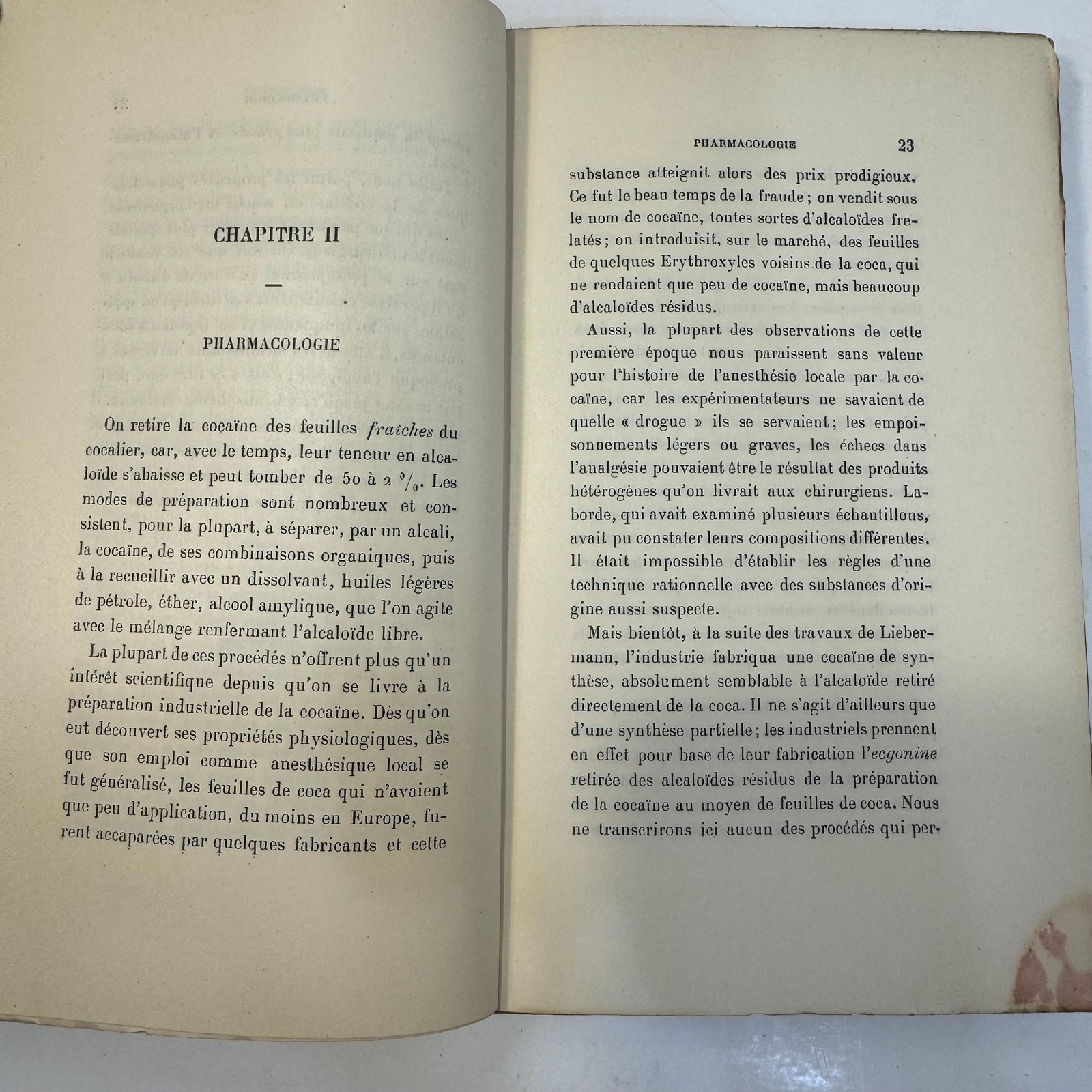 La Cocaïne en Chirurgie (Cocaine in Surgery) by Dr. Paul Reclus, c.. 1895 | Scientific Encyclopedia of Reference Manuals — photograph 10.