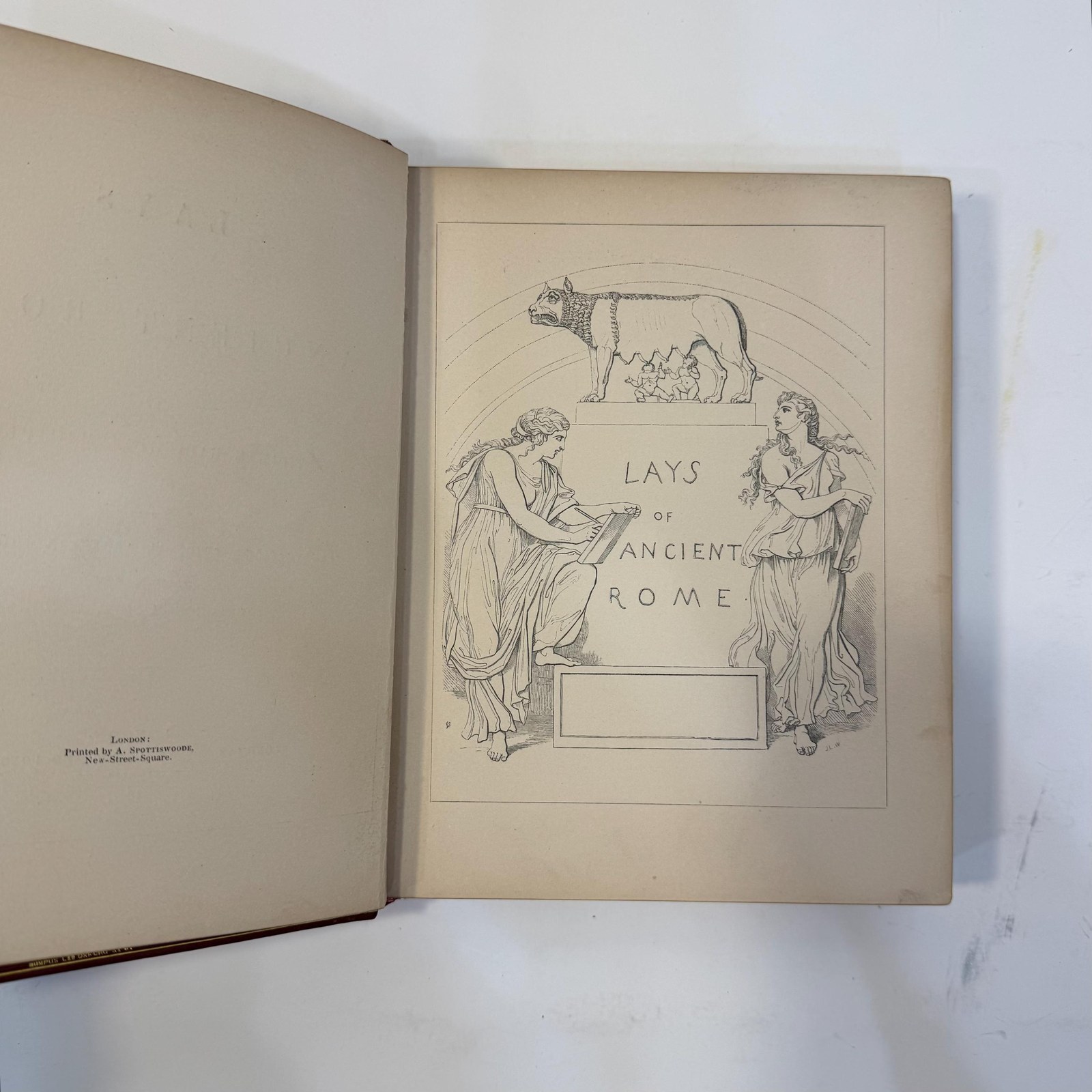 Lays of Ancient Rome by Thomas Babington Macaulay with Illustrations, Original and From The Antique by George Scharf, Jun, 1847 — photograph 10.