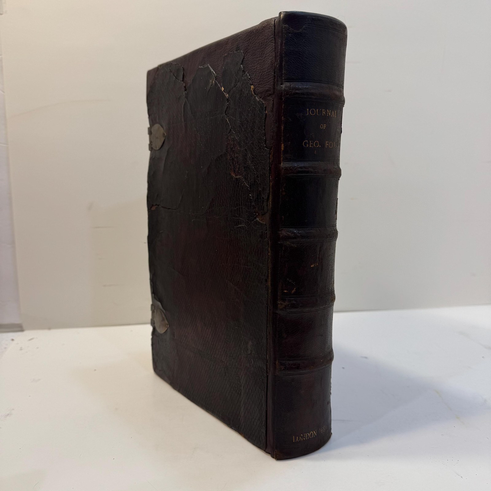 The Journal of George Fox: Travels, Sufferings & Christian Experiences, 1694 — photograph 3.