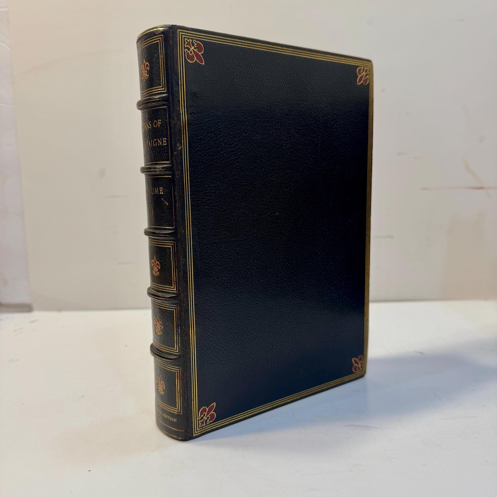 The Works of Michel De Montaigne With Notes, Life and Letters Complete in Ten Volumes by Charles Cotton and William Carew Hazlett, 1910 — photograph 6.