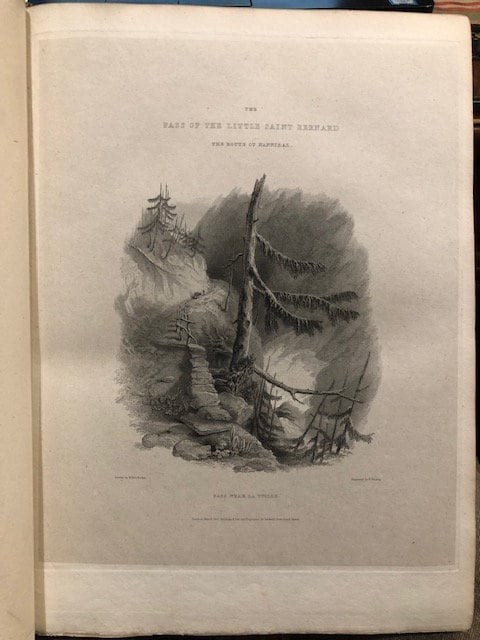 Illustrations of The Passes of The Alps, By Which Italy Communicates With France, Switzerland, and Germany — photograph 9.