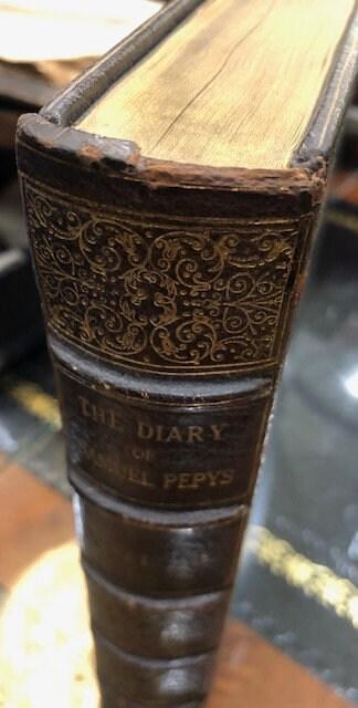 Diary of Samuel Pepys M.A. F.R.S. Clerk of the Acts and Secretary to the Admiralty — photograph 2.