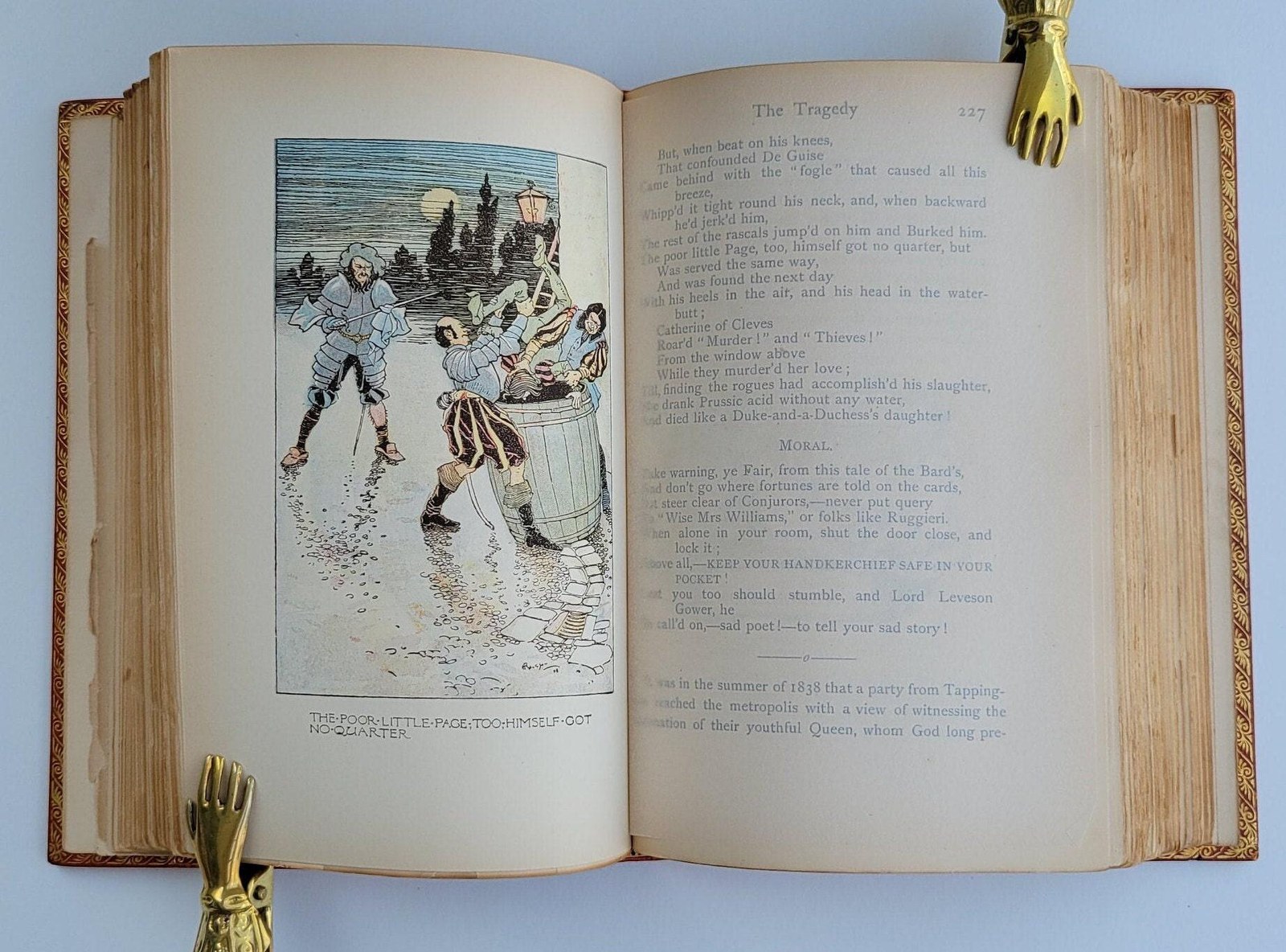 Ingoldsby Legends or Mirth & Marvals by Thomas Ingoldsby Esquire Illustrated br Authur Rackham — photograph 8.