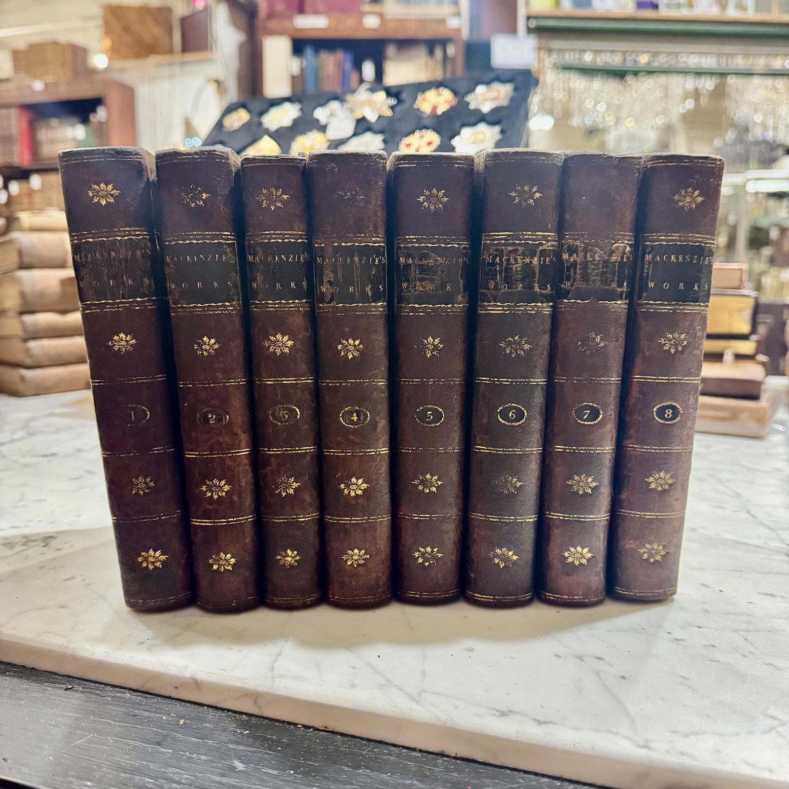 Works of Henry MacKenzie, Esq. in eight volumes — photograph 2.