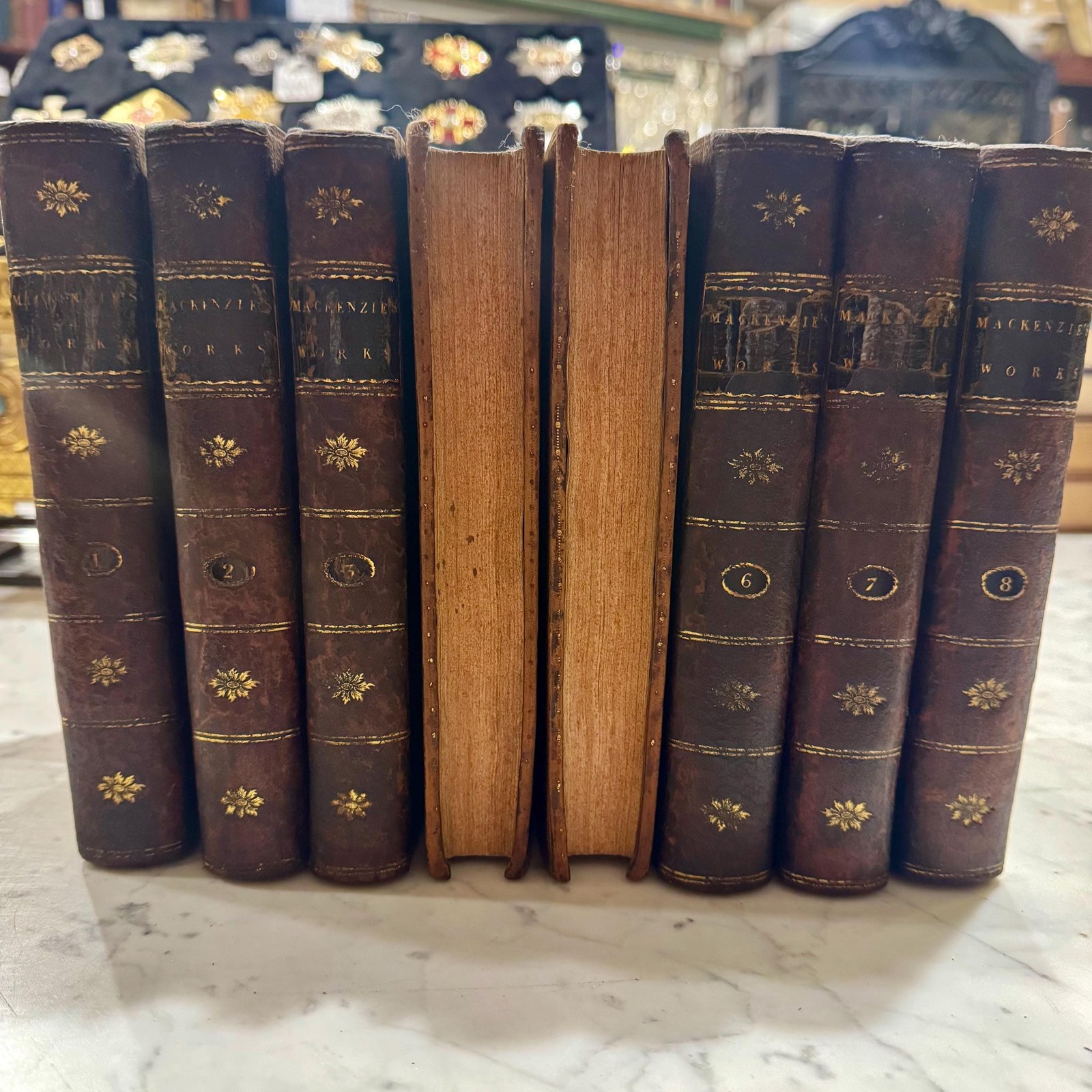 Works of Henry MacKenzie, Esq. in eight volumes — photograph 3.