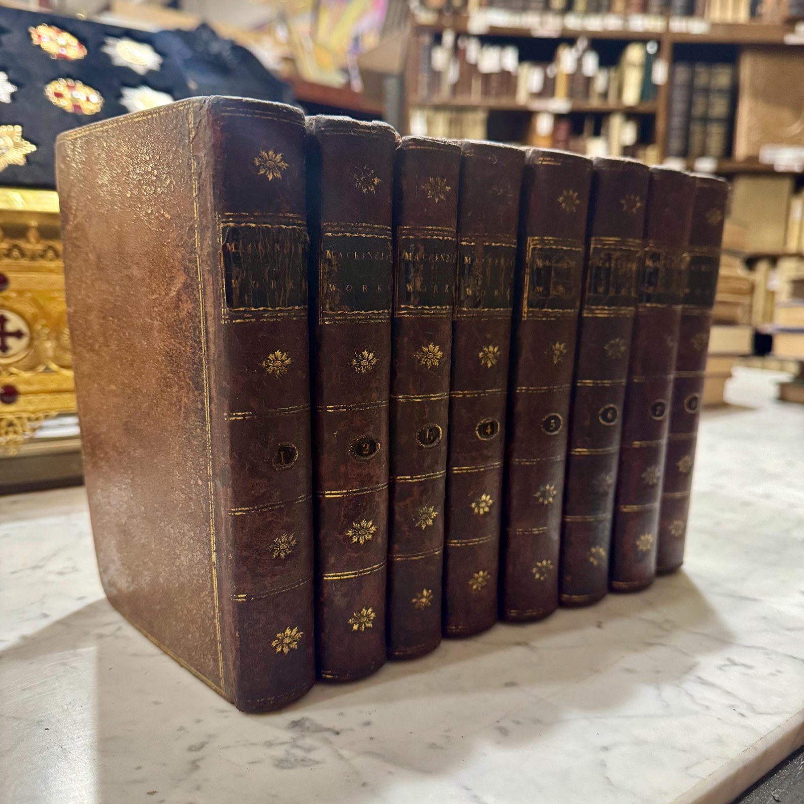 Works of Henry MacKenzie, Esq. in eight volumes — photograph 4.