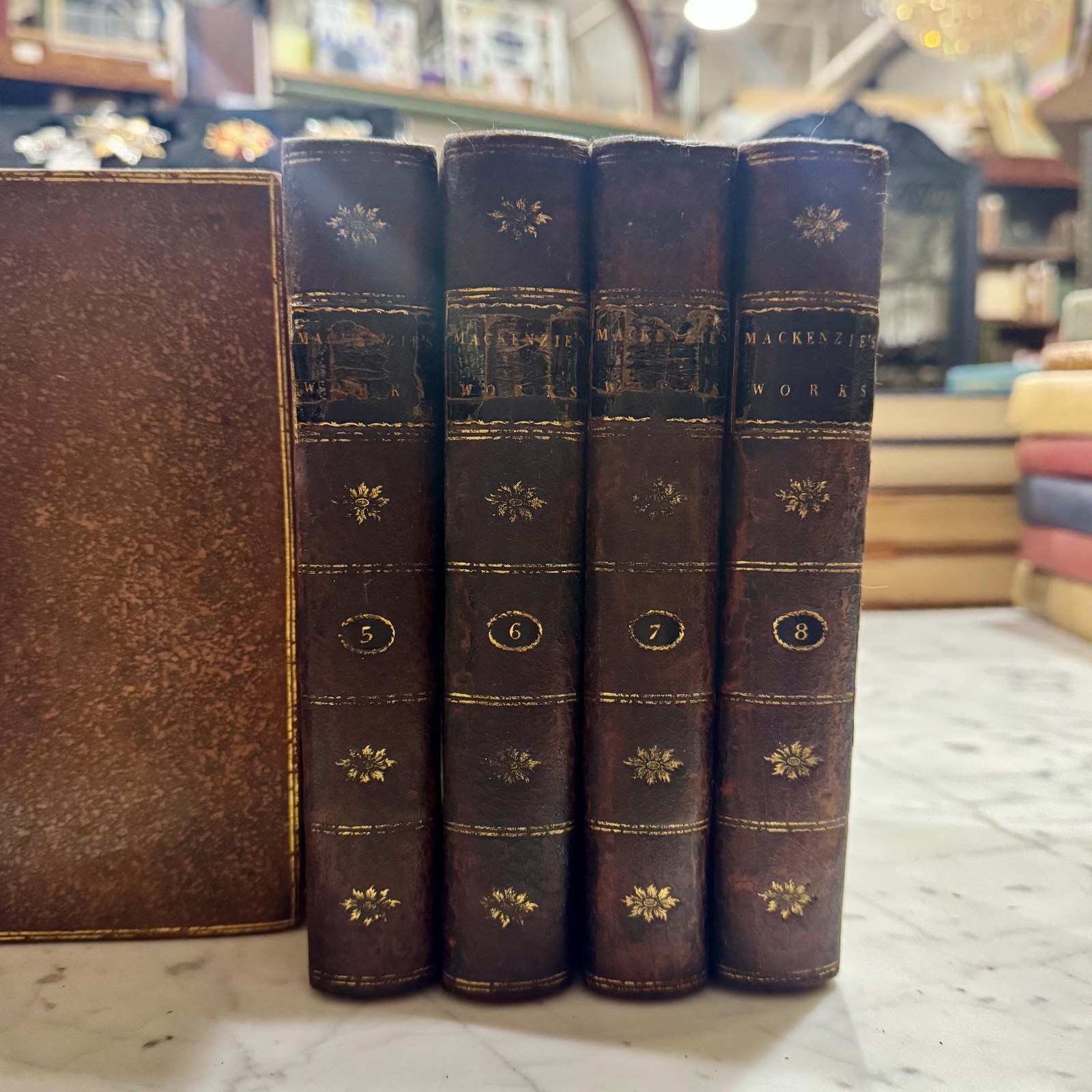 Works of Henry MacKenzie, Esq. in eight volumes — photograph 5.