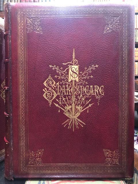 The Works of Shakspere, Imperial Edition Edited by Charles Knight With Illustrations on Steel from pictures by C.W. Cope, E.M. Ward, J.R. Leslie, S.A. Hart, D. Maclise, W.P. Frith, Sir John Gilbert, J.A. Houston, J. Pettie, W. Mulready, E.W. Frost, J.L. Gerome, C. Clint, H.S. Marks, W.Q. Orchardson, G.H. Boughton, and others In Two Volumes — photograph 10.