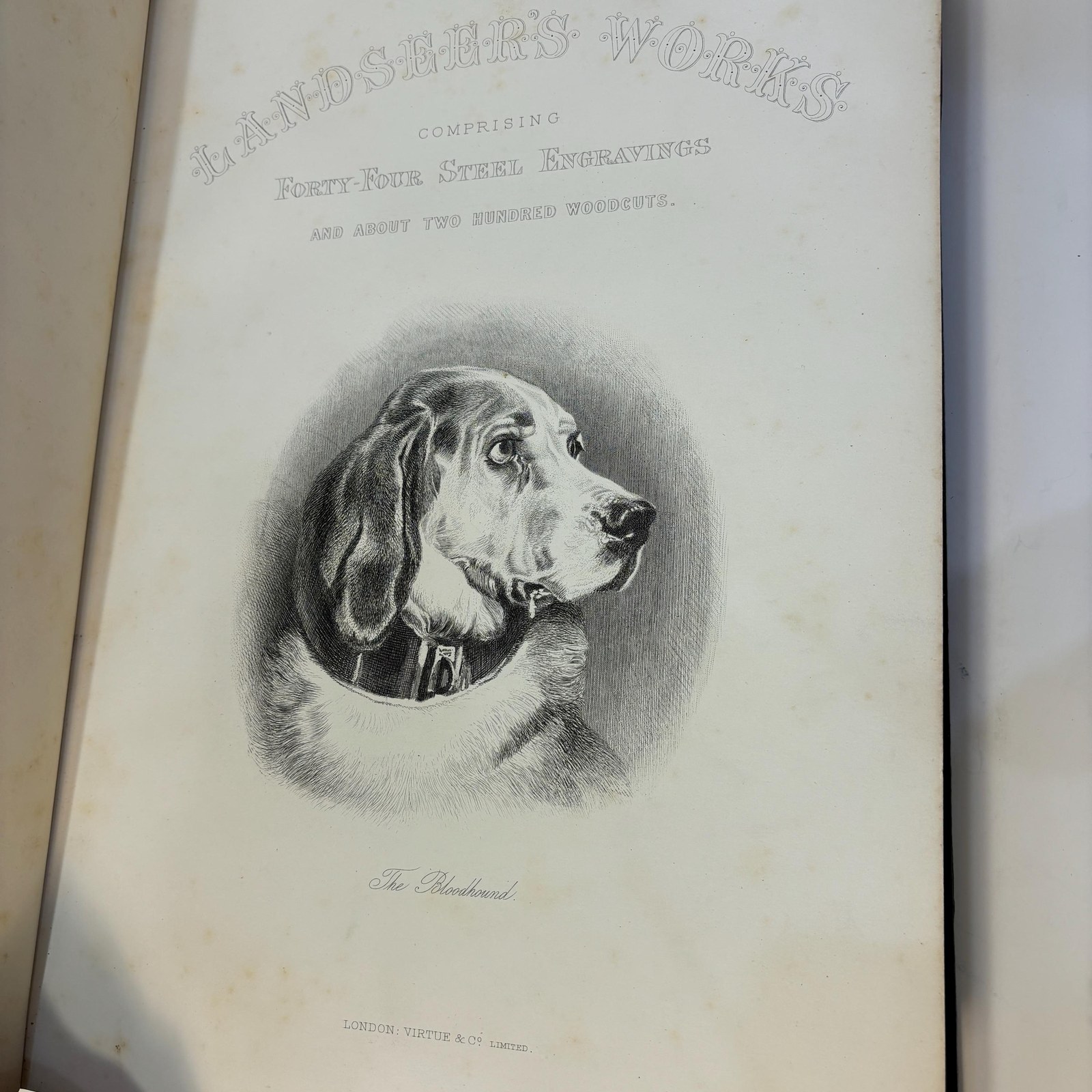 Landseer's Works Comprising Forty-Four Steel Engravings and about 200 Woodcuts From sketches in the collection of Her Majesty the Queen and other sources — photograph 3.