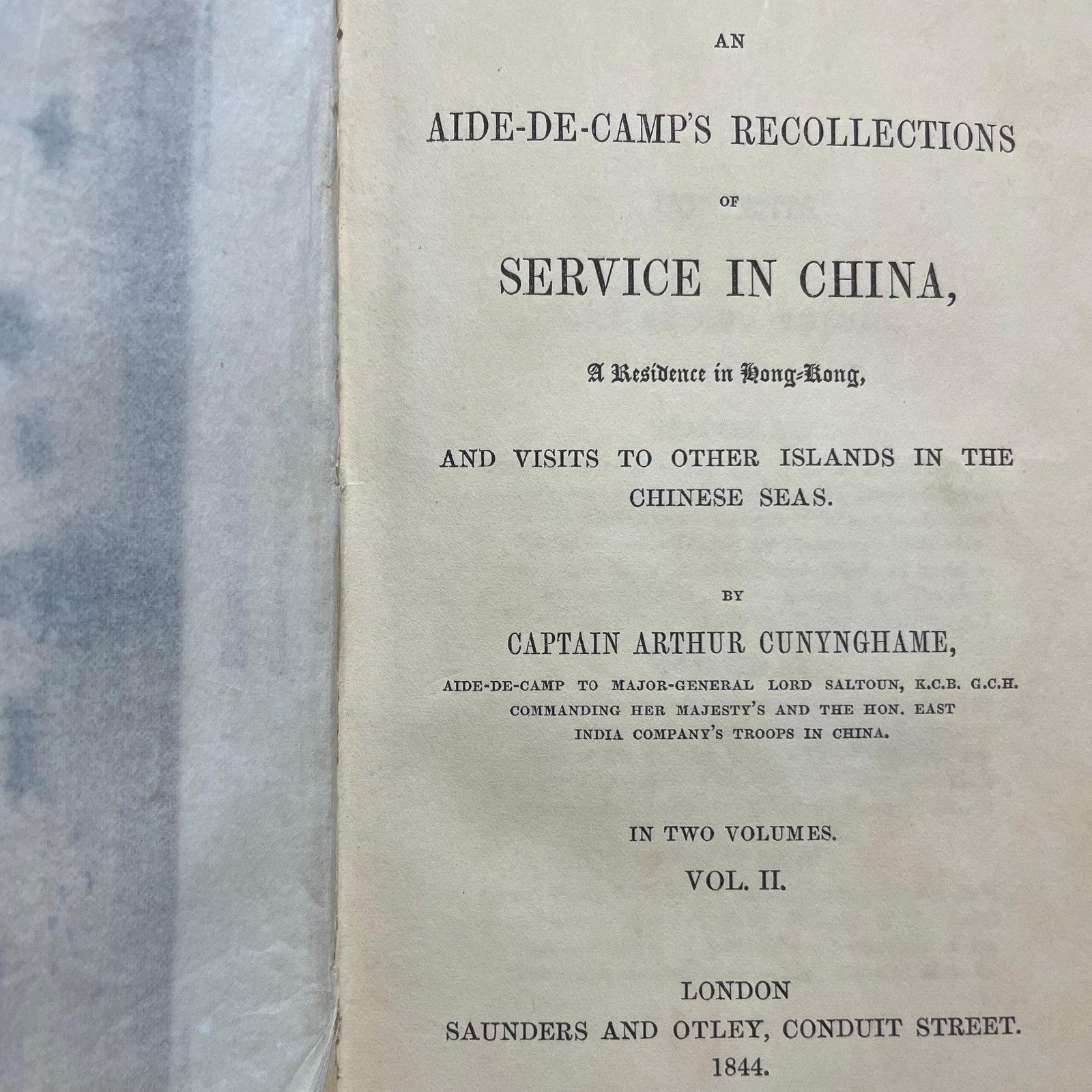 China and the Chinese : Being an Aide-de-Camp's recollections of service in China, a Residence in Hong-Kong, and Visits to Other Islands in the Chinese Seas. — photograph 9.