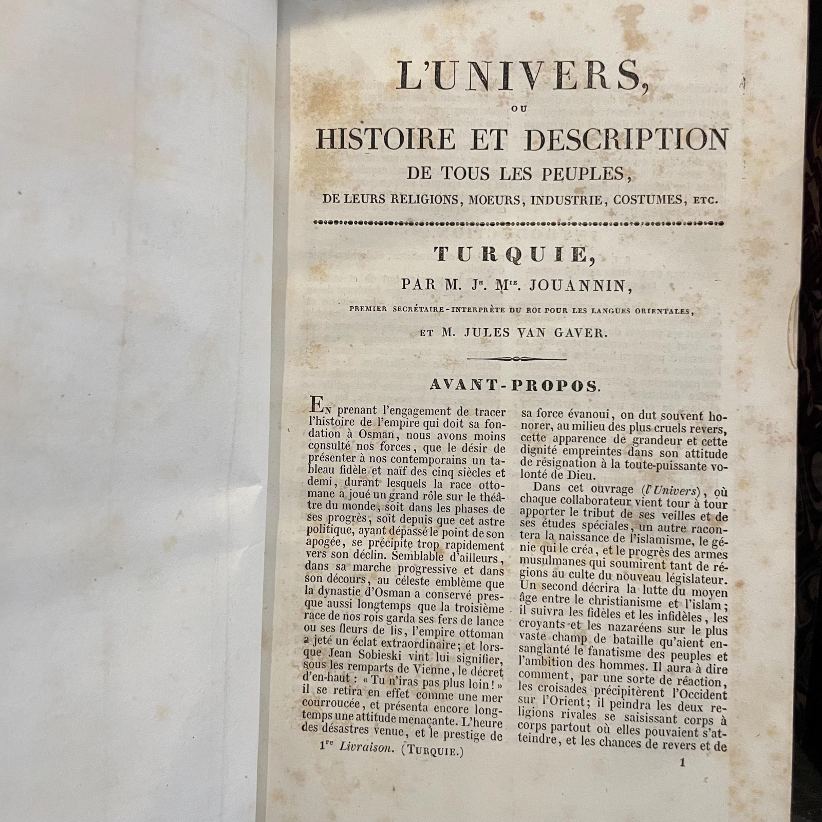 Turquie, par M. Jh Mie Jouannin, Premier Secretaire Interprete du roi four les Langues Orientales, et par M. Jules van Gaver. — photograph 3.