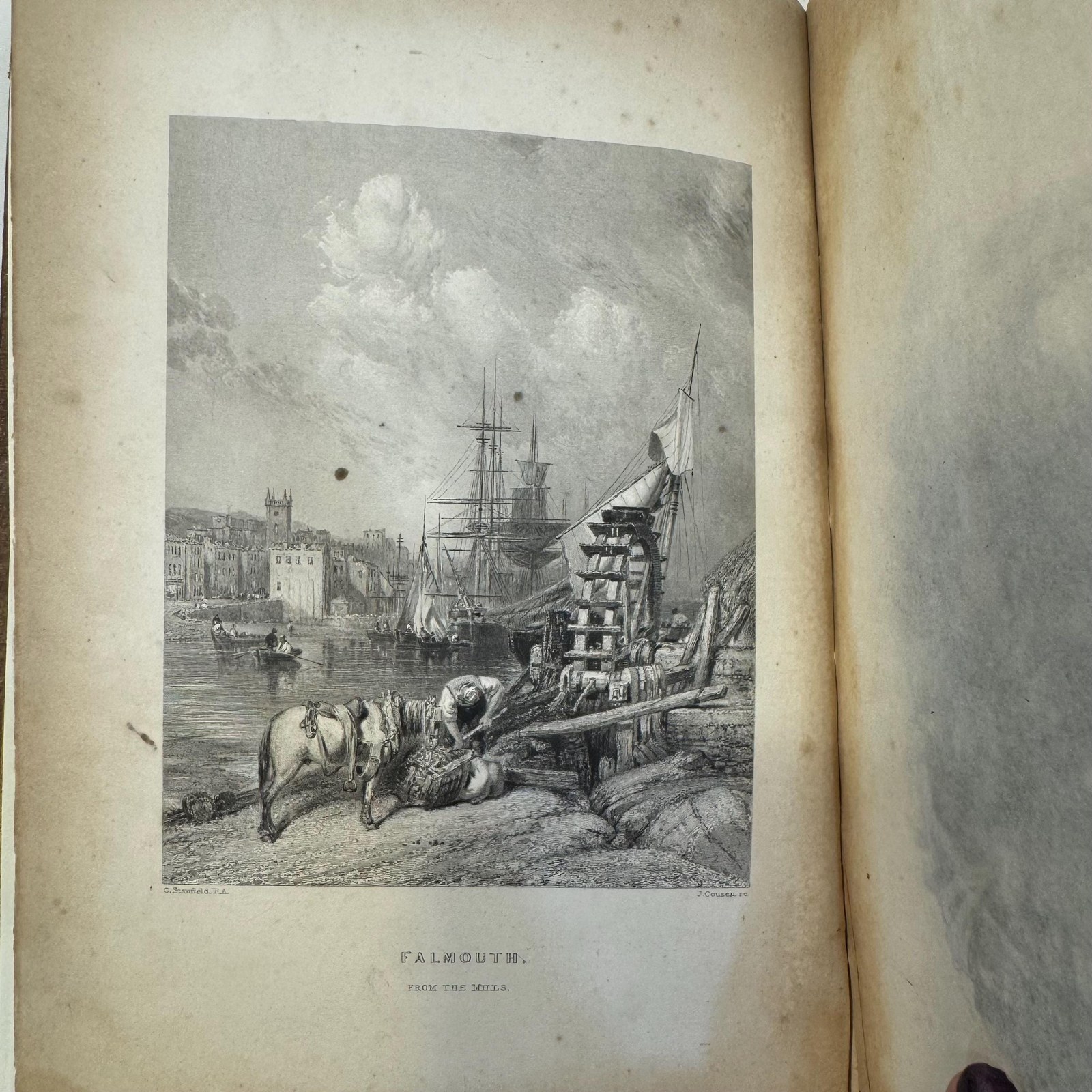 Stanfield's coast Scenery. A Series of Picturesque Views in the British Channel, and on the Coast of France, From original drawings taken expressly for the work. By Clarkson Stanfield, Esq., R.A. — photograph 10.