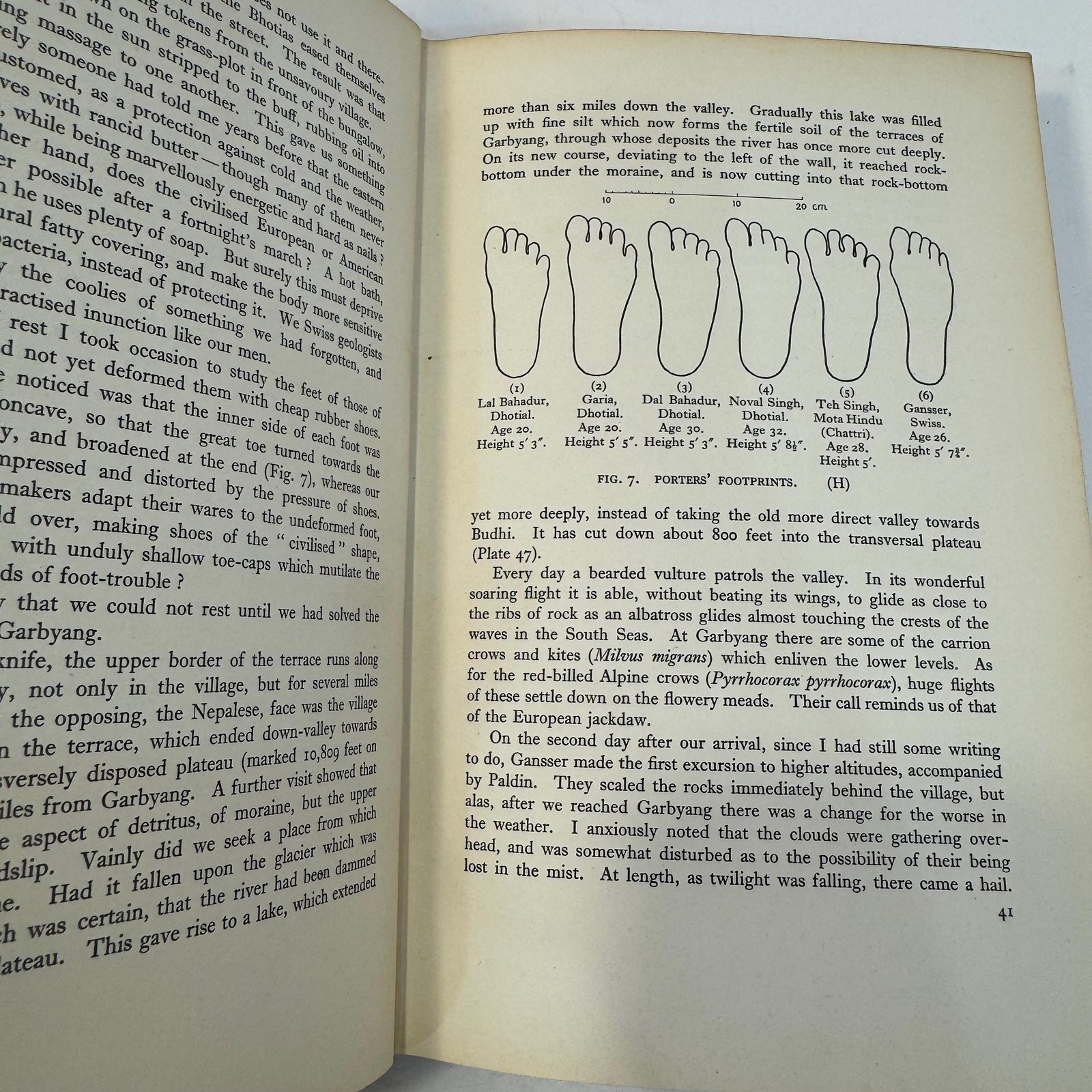 Throne of the Gods. An Account of the First Swiss Expedition to the Himalayas. … with 220 plates inPhotogravure 18 sketches in the text 11 musical items, 2 panoramas and 1 relief map. Translated By Eden and Cedar Paul — photograph 9.
