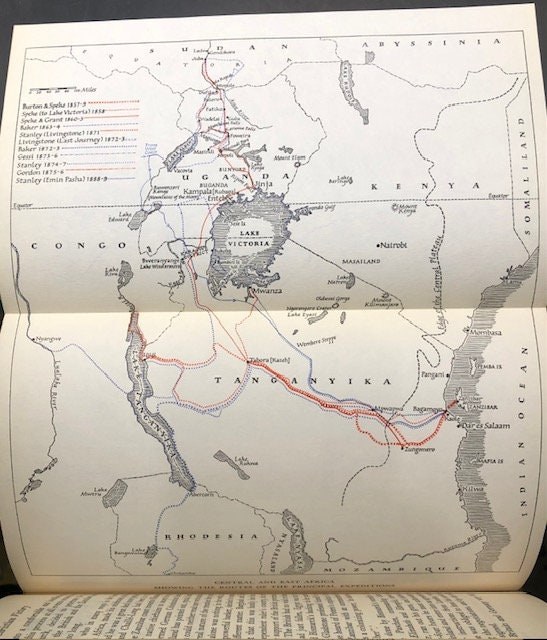 Africa The White Nile Autographed Association Copy to Jane and Charlie Englehart Tipped in letter with author's autograph 1960 — photograph 8.