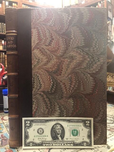 1639 Ovid's Writings on the Roman Holidays with engraved title page. Latin. The Book of Days. 6 books in 1 vol. — photograph 3.