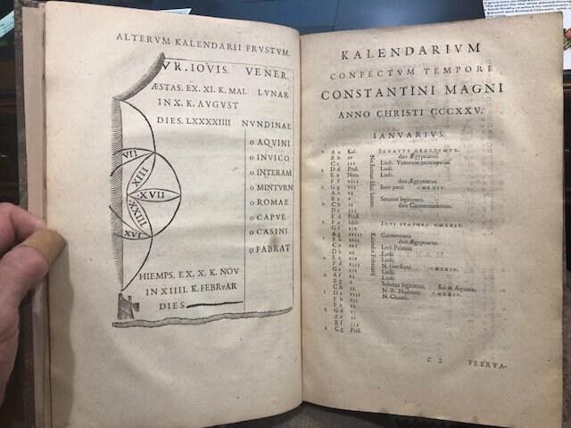 1639 Ovid's Writings on the Roman Holidays with engraved title page. Latin. The Book of Days. 6 books in 1 vol. — photograph 5.