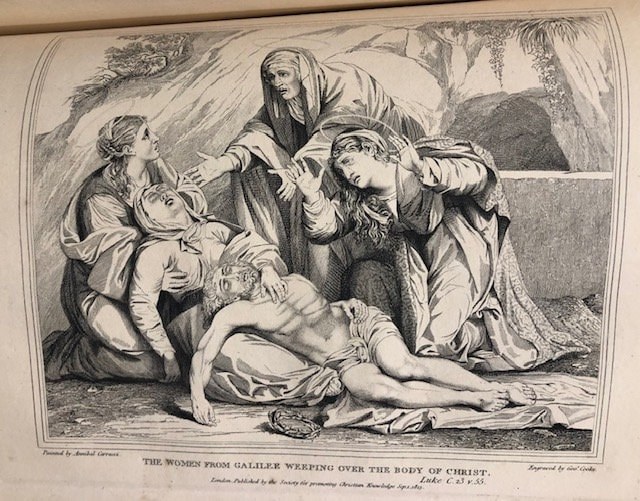 Holy Bible Atlas, Index to Principle Matters 10 maps, 54 Engravings, and Concordance, ONLY! Bible According to the Authorized Version; with Notes, Explanatory and Practical; taken principally From the most eminent writers f the United Church of England and Ireland: together with appropriate Introductions, Tables, Indexes, Maps, and Plans: ... for the Use of Families. — photograph 6.