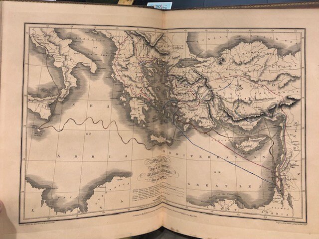Holy Bible Atlas, Index to Principle Matters 10 maps, 54 Engravings, and Concordance, ONLY! Bible According to the Authorized Version; with Notes, Explanatory and Practical; taken principally From the most eminent writers f the United Church of England and Ireland: together with appropriate Introductions, Tables, Indexes, Maps, and Plans: ... for the Use of Families. — photograph 7.