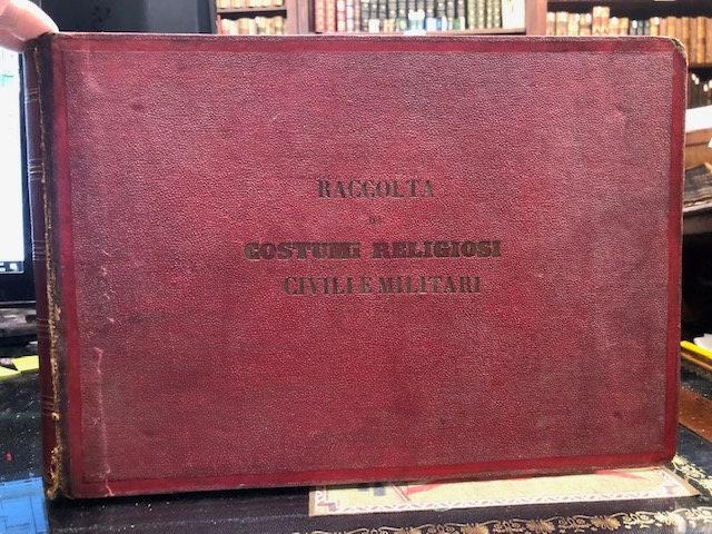 Raccolta di cento tavole rappresentanti i costumi religiosi, civile e militari degli antichi Egiziani, Etruschi, Greci e Romani, tratti dagli antichi monumenti per uso di professori delle belle arti disegnate ed incise in rame. Coll'aggiunta fine di varie dichiarazioni e d'un indice. // (Collection of one hundred tables representing the Theology, civil and military customs of the ancient Egyptians, Etruscans, Greeks and Romans, taken From ancient monuments for use by professors of fine arts designed and engraved in copper. With the fine addition of various declarations and an index.) — photograph 2.