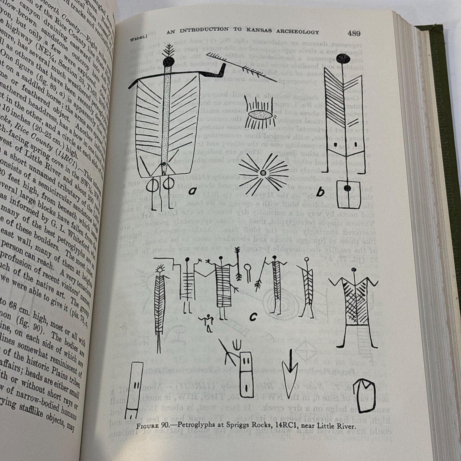 Introduction to Kansas Archeology, Skeletal Remains, Illustrated, Map — photograph 4.