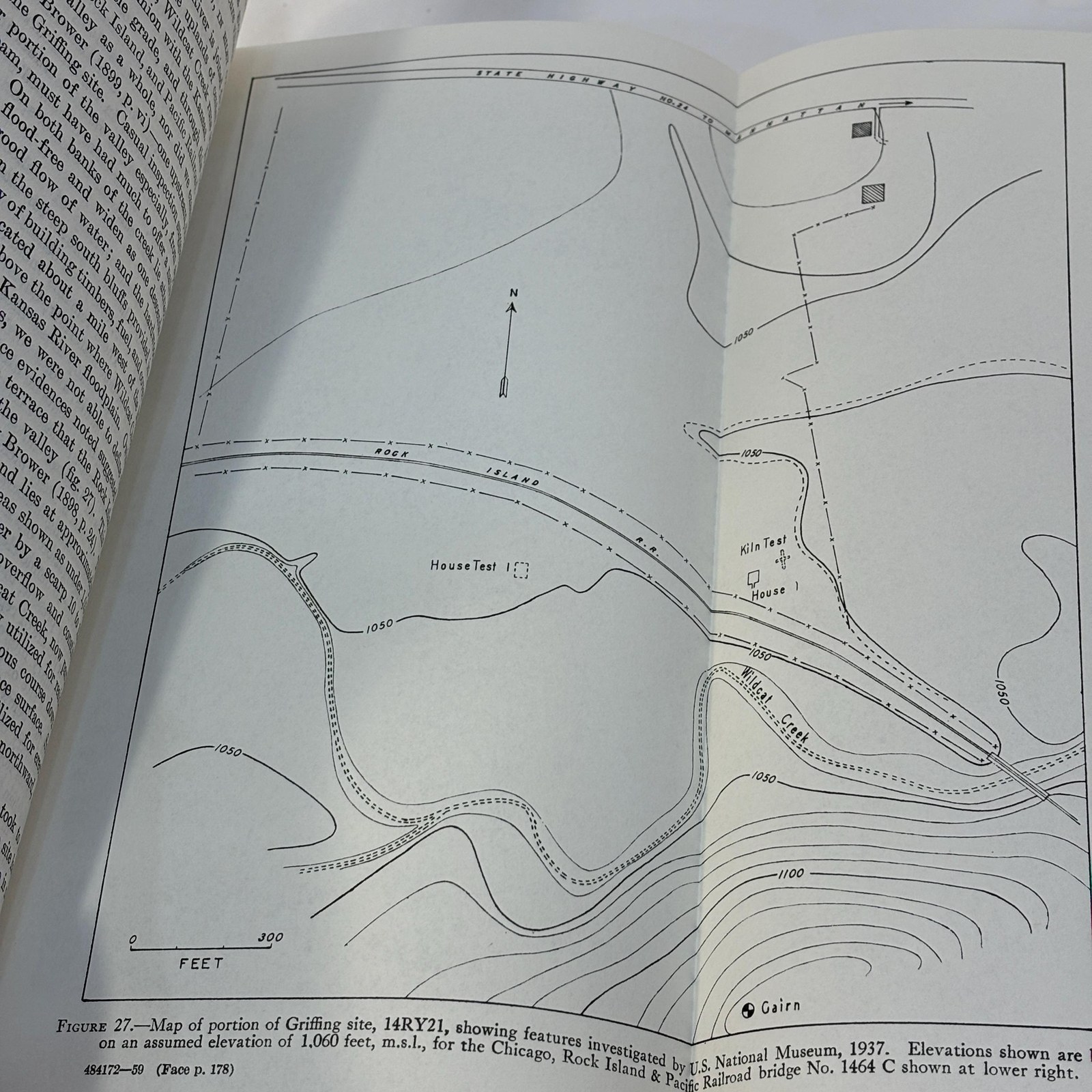 Introduction to Kansas Archeology, Skeletal Remains, Illustrated, Map — photograph 7.