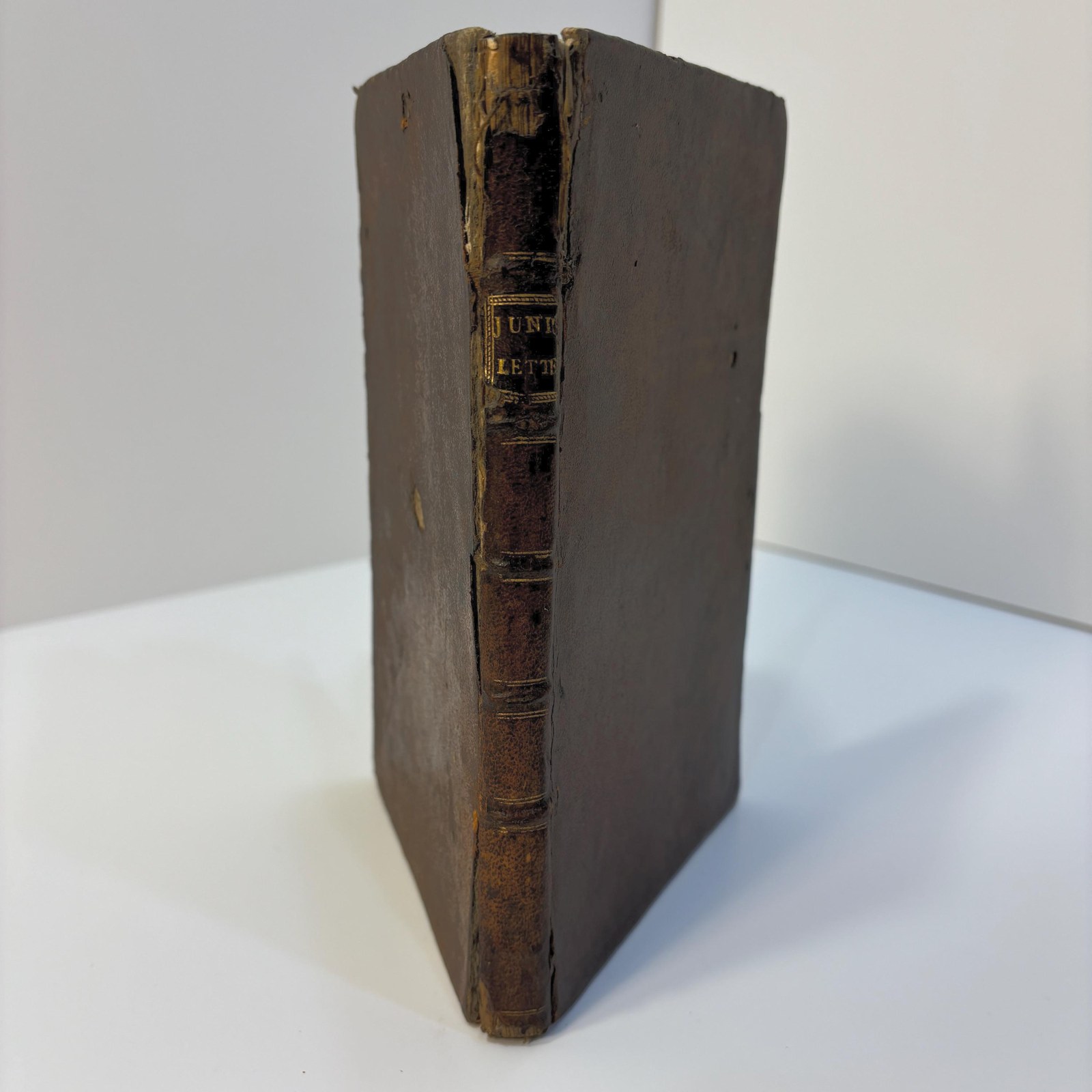 Political Contest; Containing all the Letters Between Junius and Sir William Draper: Also whole of Junius's Letters to the D*K*S of G*****N and B*****D. And his last Letter on the Rescue of a General Officer. — photograph 4.