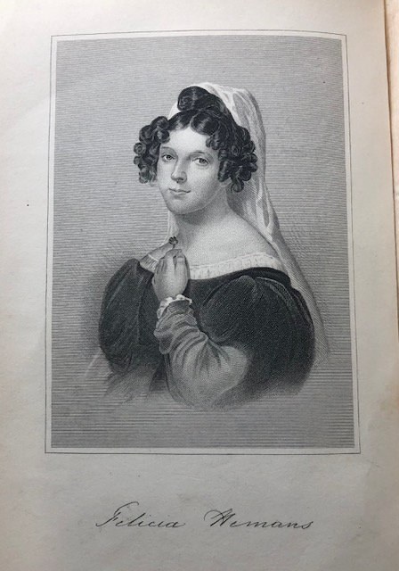 Poetical Works of Mrs. Hemans. Reprinted from the early editions, with Memoir, Explanatory Notes, Etc. Portrait and Original Illustrations — photograph 3.