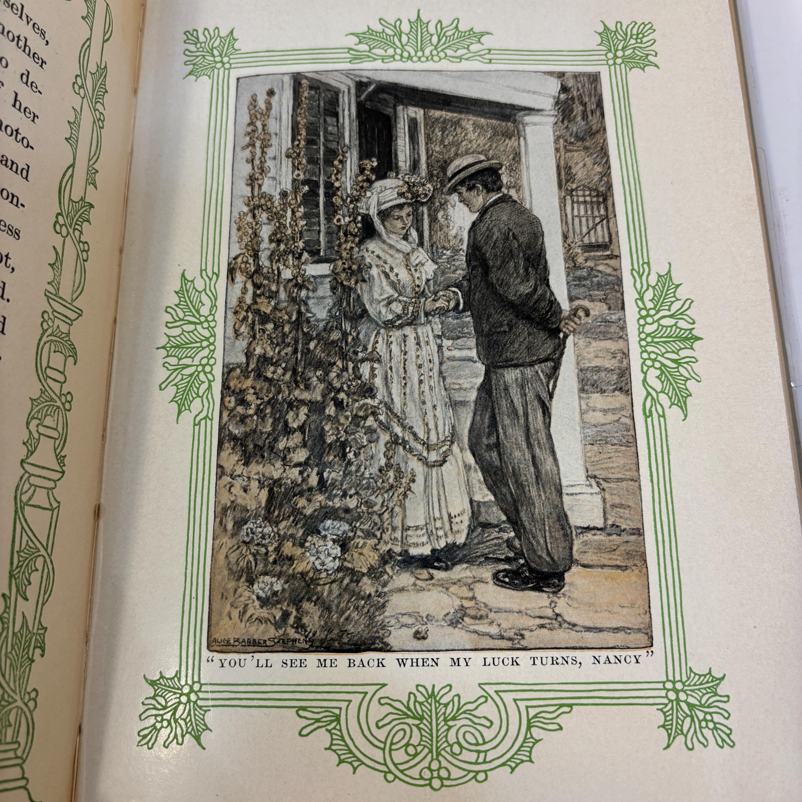 The Old Peabody Pew. A Christmas Romance of a Country Church by Kate Douglas Wiggin with Illustrations by Alice Barber Stephens — photograph 3.