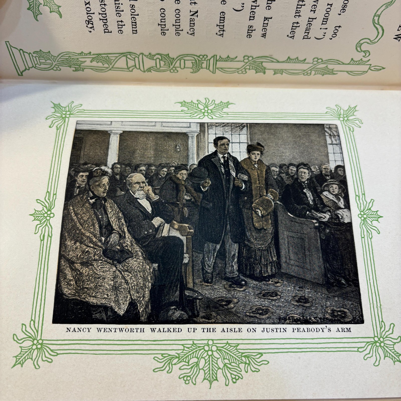The Old Peabody Pew. A Christmas Romance of a Country Church by Kate Douglas Wiggin with Illustrations by Alice Barber Stephens — photograph 5.