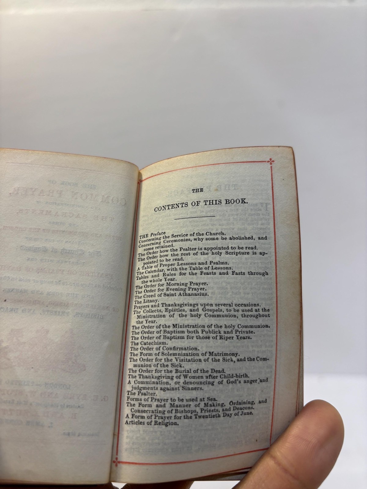 Set - The Book of Common Prayer, and Administration of The Sacraments, and other Rites and Ceremonies of the Church, According to the Use of the United Church of England -- Hymns Ancient and Modern with Introits and Anthems for use in the Church — photograph 8.