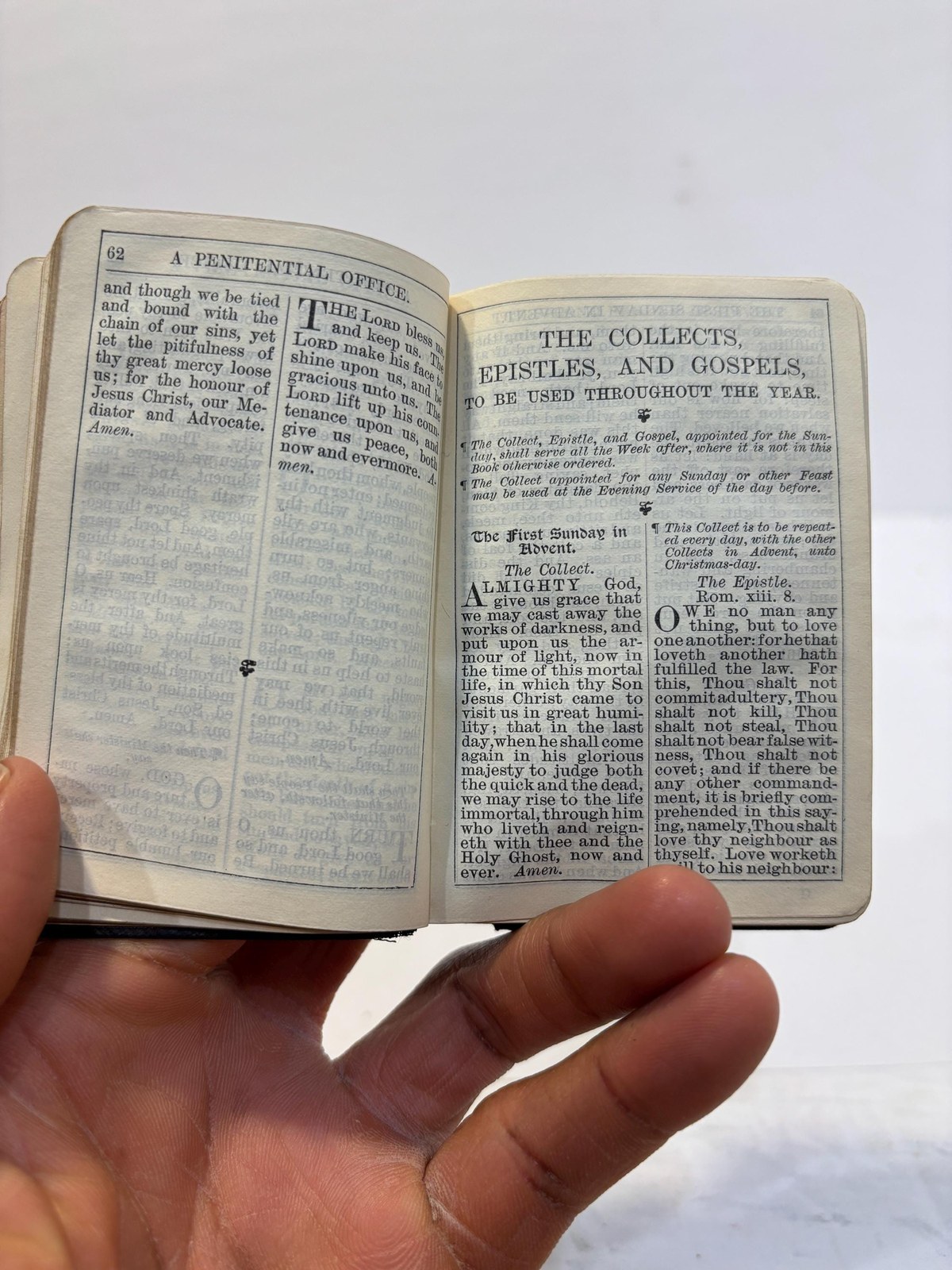 Attached Set - The Book of Common Prayer, and Administration of The Sacraments, and other Rites and Ceremonies of the Church, According to the Use of the Protestant Episcopal Church in the United States of America -- The Hymnal Revised and Enlarged … The Protestant Episcopal Church in the United States of America in the Year of Our Lord 1892 — photograph 7.