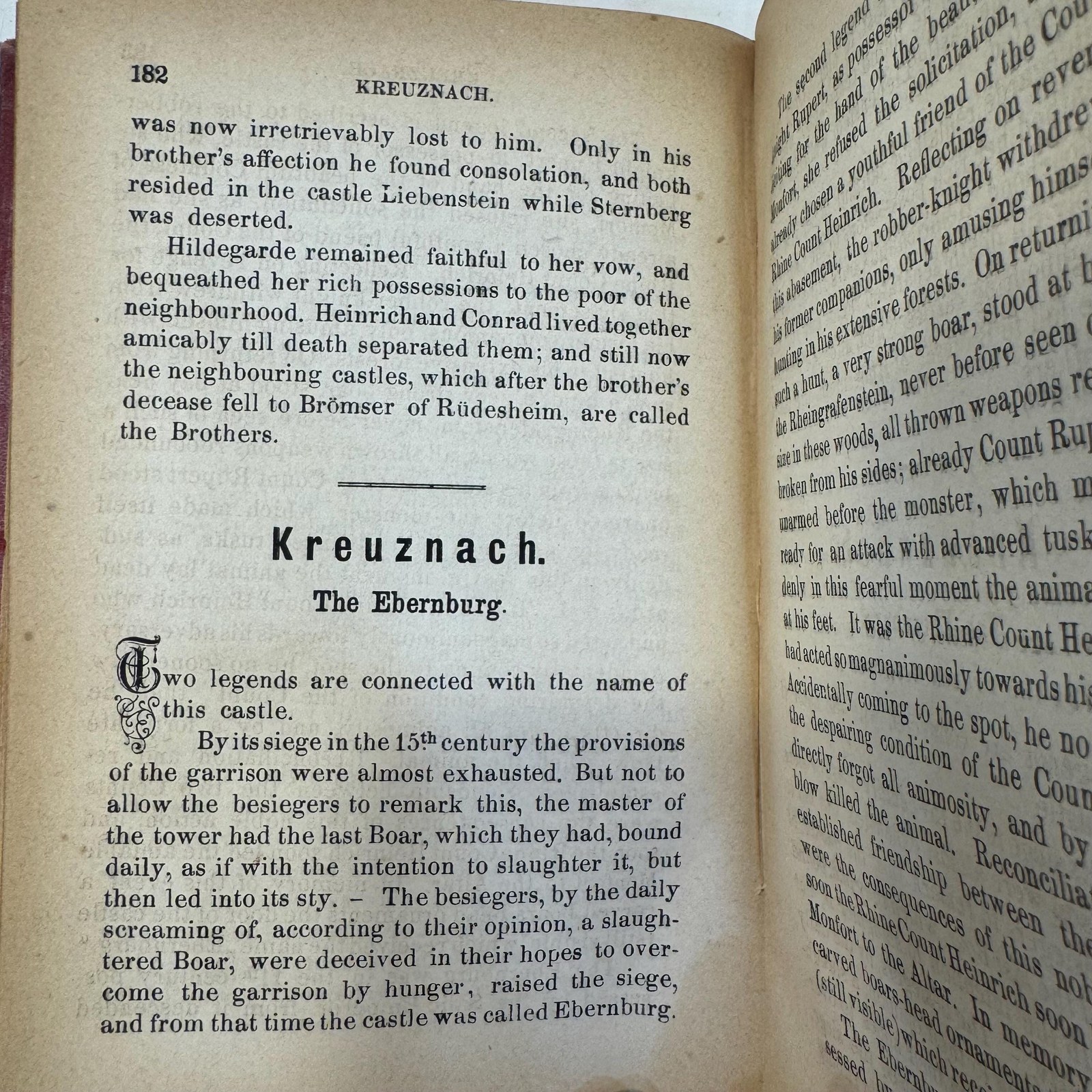 The Legends of the Rhine from Basle to Rotterdam by F. J. Kiefer: Translated by L. W. Garnham, B. A. — photograph 4.