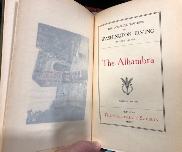 The Complete Writings of Washington Irving including His Life — photograph 3.