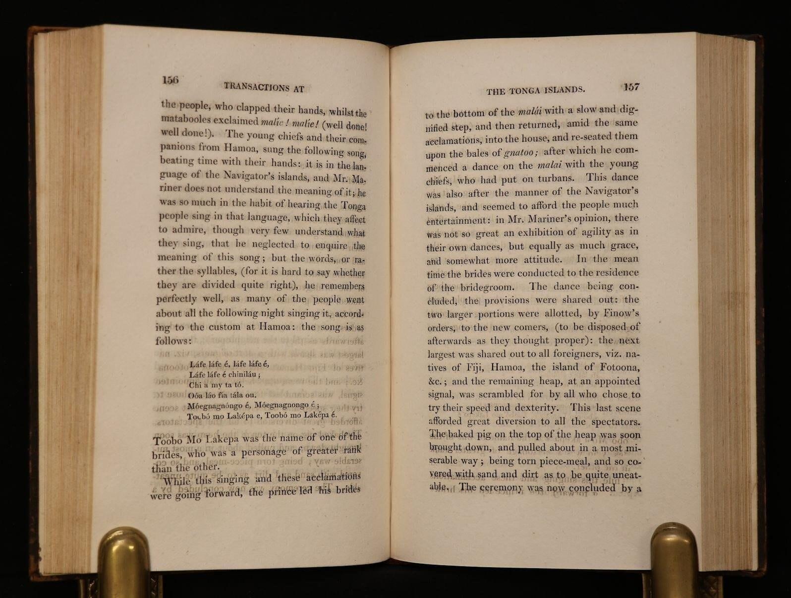 An account of the natives of the Tonga Islands, in the South Pacific Ocean. With an original grammar and vocabulary of their language. Second edition, with additions. — photograph 7.