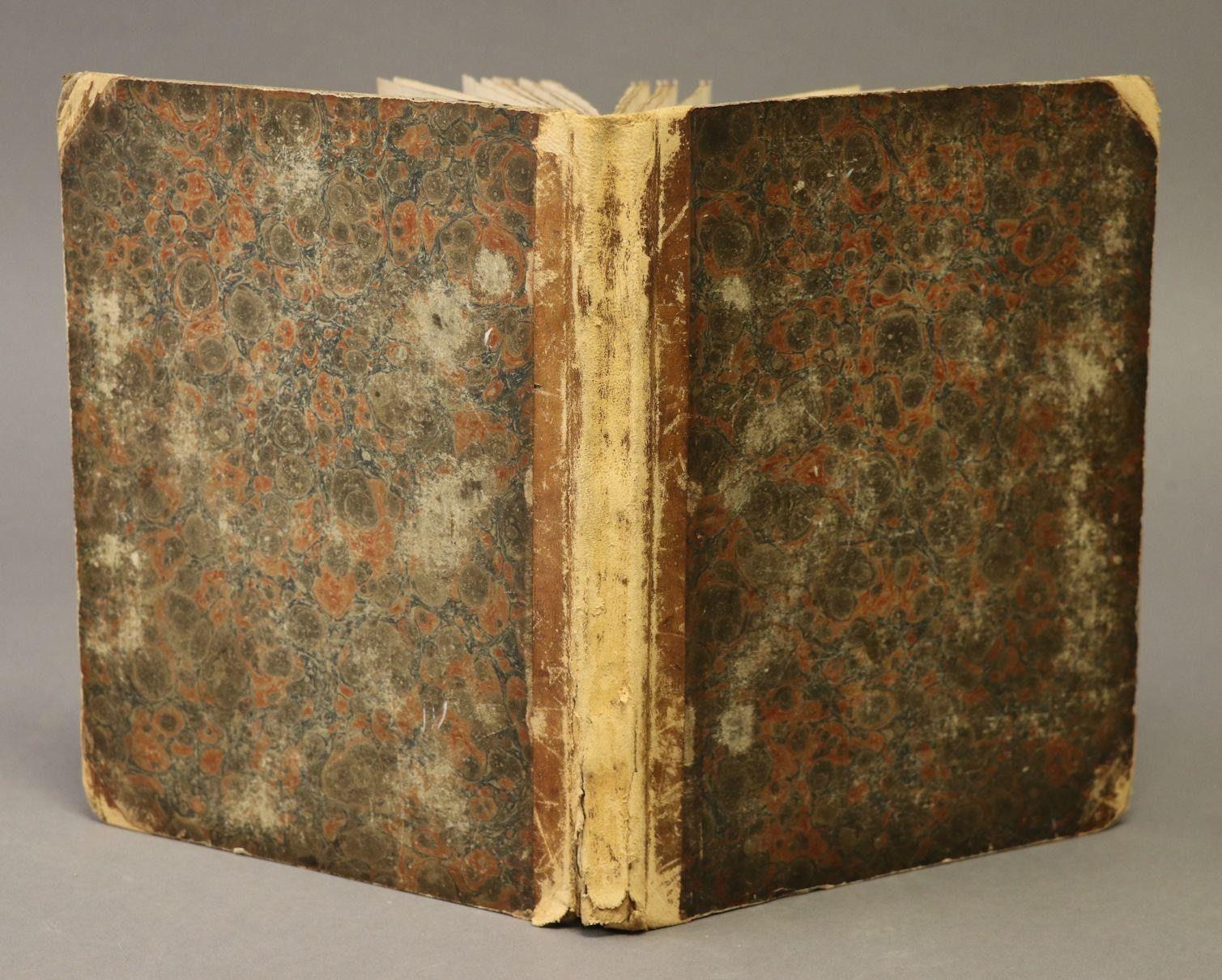 MANUSCRIPT. Mathematics Manuscript Work-Book. Signed and dated at rear: "Sam. Hansforth Book, Bellisle Near Leeds, Yorkshire," and dated 1831. — photograph 10.
