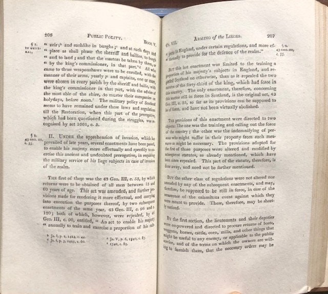 Treatise on the Offices of Justice of Peace; Constable; Commissioner of Supply; and commissioner under Comprehending Acts, in SCOTLAND with occasional observations upon other Municipal Jurisdictions. To which are added, Appendixes, containing some of the Statutes, Forms of Proceedings, and Writs, eferred to in the work. — photograph 4.