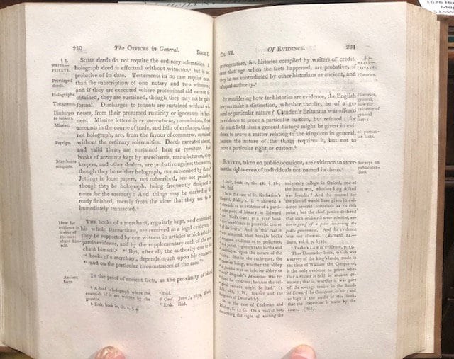 Treatise on the Offices of Justice of Peace; Constable; Commissioner of Supply; and commissioner under Comprehending Acts, in SCOTLAND with occasional observations upon other Municipal Jurisdictions. To which are added, Appendixes, containing some of the Statutes, Forms of Proceedings, and Writs, eferred to in the work. — photograph 7.