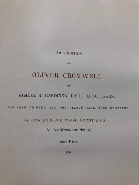 Oliver Cromwell — photograph 3.