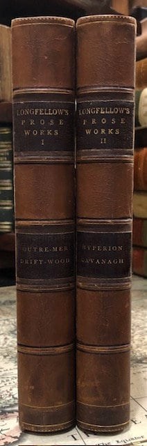 Prose Works of Henry Wadsworth Longfellow, with Bibliographical and Critical Notes in two volumes. — photograph 4.