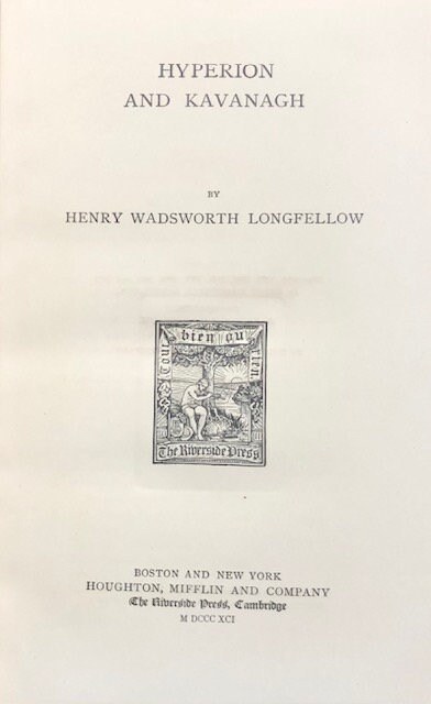Prose Works of Henry Wadsworth Longfellow, with Bibliographical and Critical Notes in two volumes. — photograph 5.