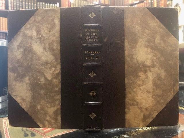 Specimens of the British Poets; with Biographical and Critical Notices and an Essay on English Poetry. In seven volumes. — photograph 7.