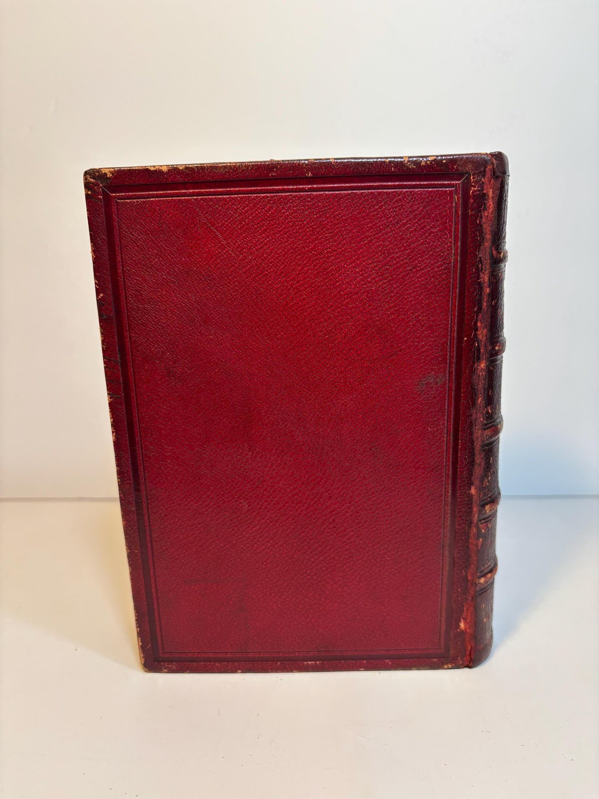 Double FORE-EDGE Paintings of Boston and Philadelphia Harbors - The Poetical Works of Mrs. Hemans — photograph 4.