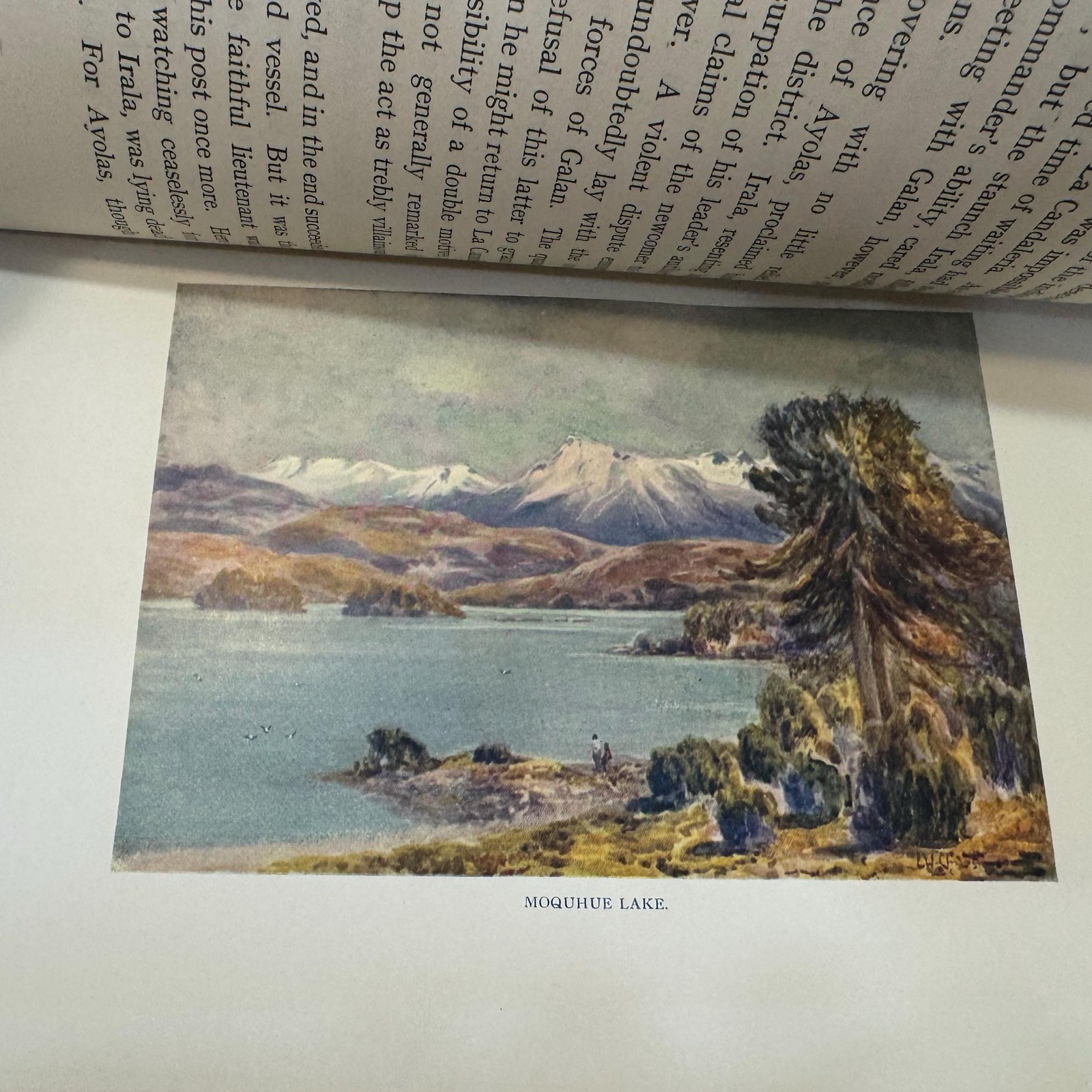 Argentina Past & Present by W. H. Koebel containing 96 illustrations 64 being from photographs & 32 in colour from paintings by E. W. Christmas, R.B.A. — photograph 7.