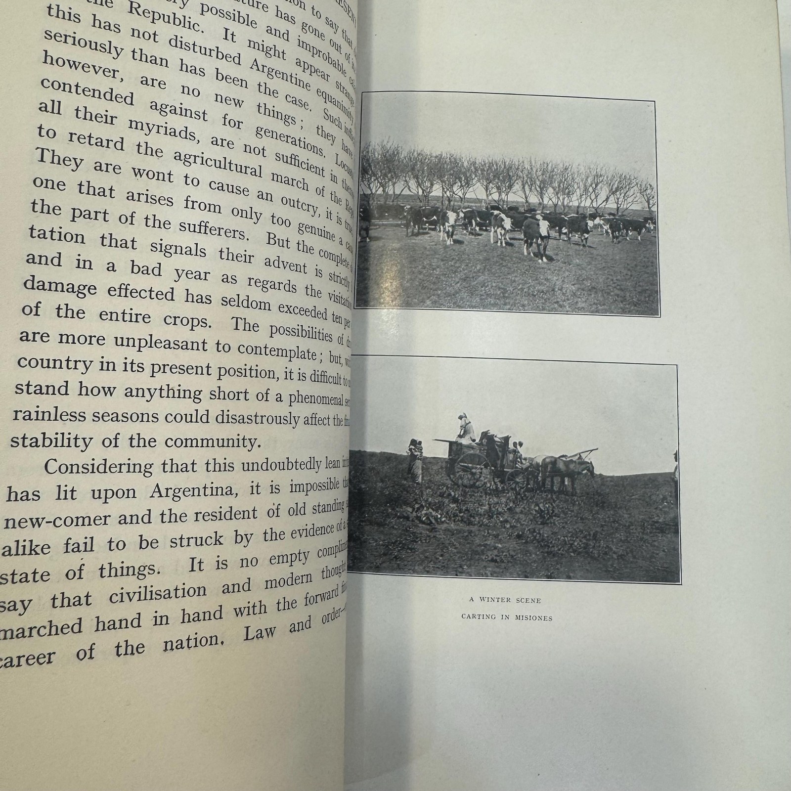Argentina Past & Present by W. H. Koebel containing 96 illustrations 64 being from photographs & 32 in colour from paintings by E. W. Christmas, R.B.A. — photograph 8.