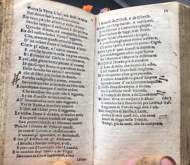 Satire di Salvator Rosa dedicate a Settano. GOOGLE TRANSLATE: Satires by Salvator Rosa dedicated to Settano — photograph 4.