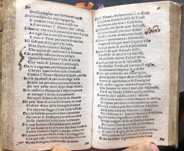 Satire di Salvator Rosa dedicate a Settano. GOOGLE TRANSLATE: Satires by Salvator Rosa dedicated to Settano — photograph 6.